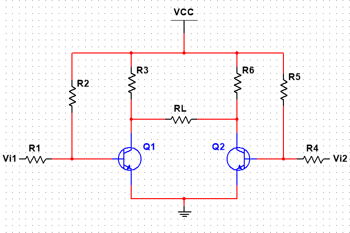 基本形式差分放大電路